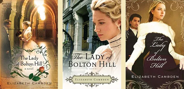 Alternative book covers for The Lady of Bolton Hill by Elizabeth Camden